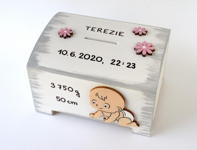 Pokladnička s lachtanem a slonem