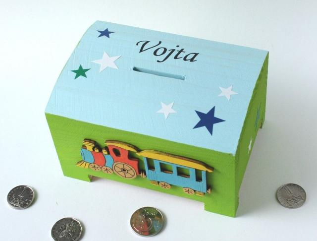 Pokladnička s lachtanem a slonem