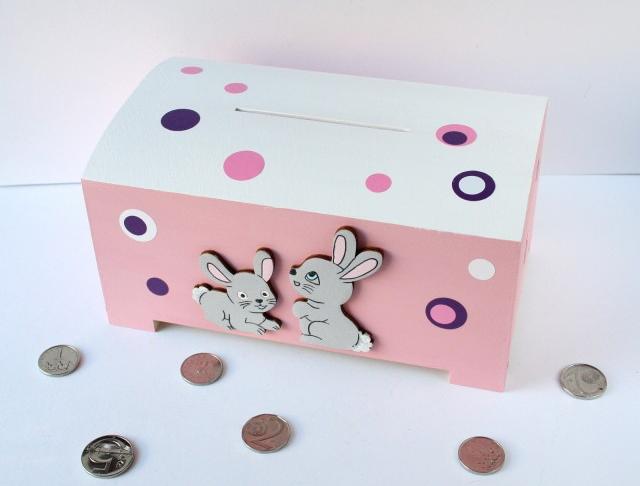 Pokladnička s lachtanem a slonem