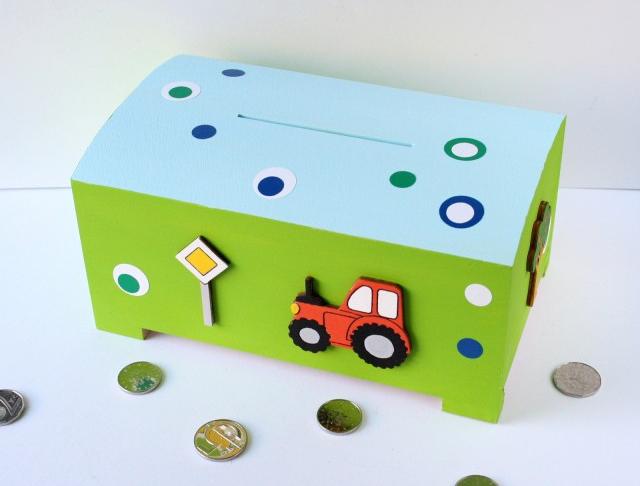 Pokladnička s lachtanem a slonem