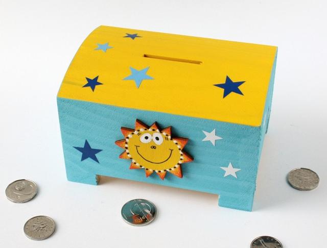 Pokladnička s lachtanem a slonem