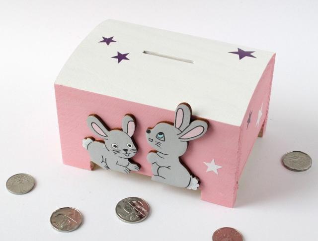 Pokladnička s lachtanem a slonem