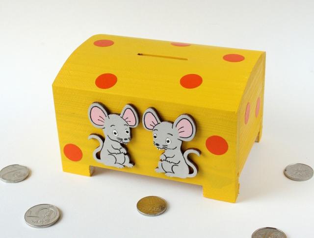 Pokladnička s lachtanem a slonem