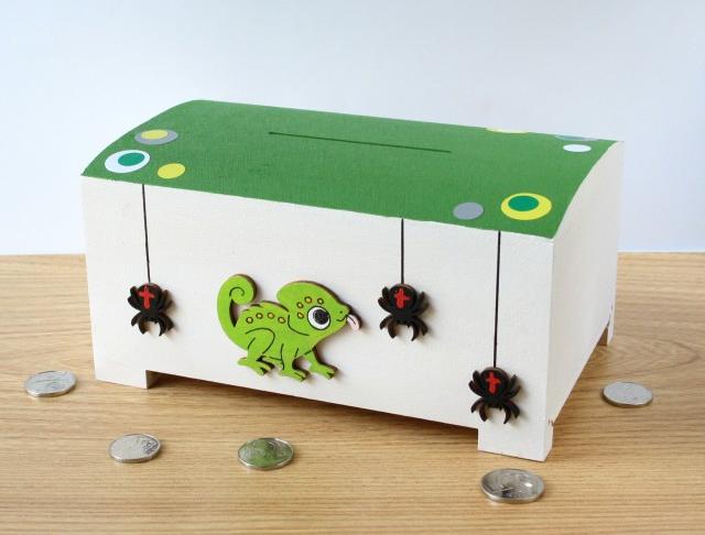 Pokladnička s lachtanem a slonem