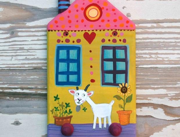 Domeček od nás z Věšáčkova věšák dům domek 