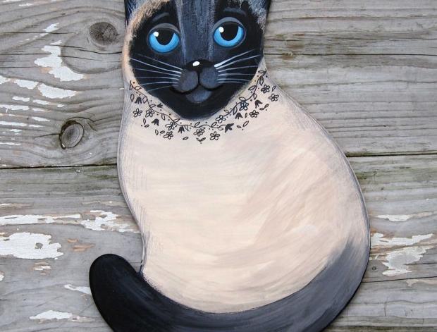 Siamka kočka kočička originál míca siamka siamská kočka 