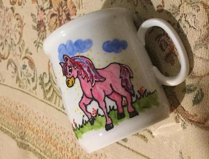 Dětský hrneček malovaný 0,2 dárek hrneček dětský malovaný 