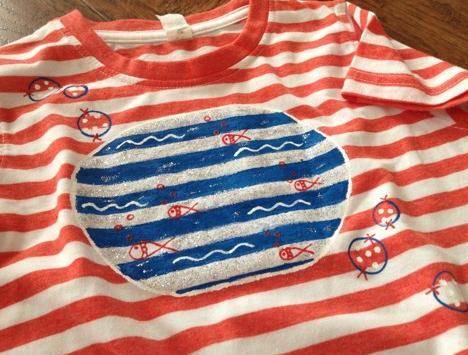 Tričko pro malou námořnici