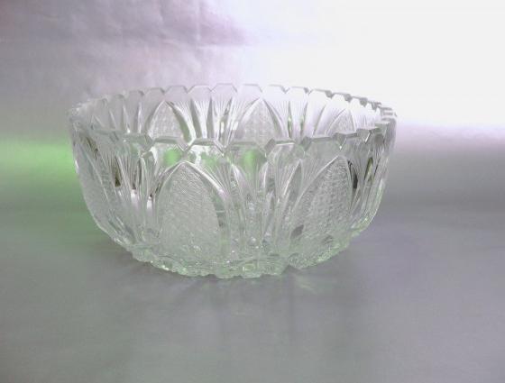 Křišťálová mísa - broušená sklo křišťál broušené mísa skleněné ruční práce hand made 
