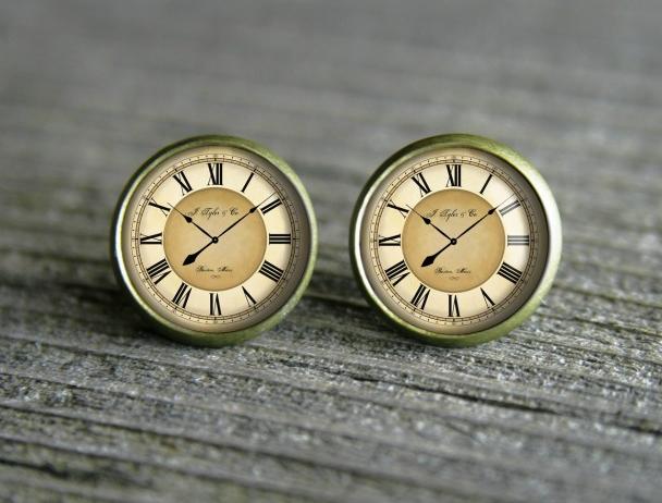 Ciferníky originální dárek náušnice podzim letní léto valentýn pryskyřice duha puzetky páv nevšední nušnie zima vánoce 