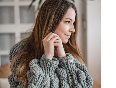 Bubble sweater yellov