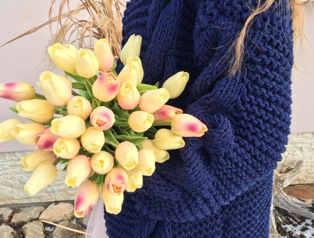 Bubble sweater yellov