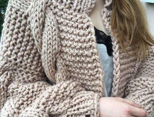 Bubble sweater yellov