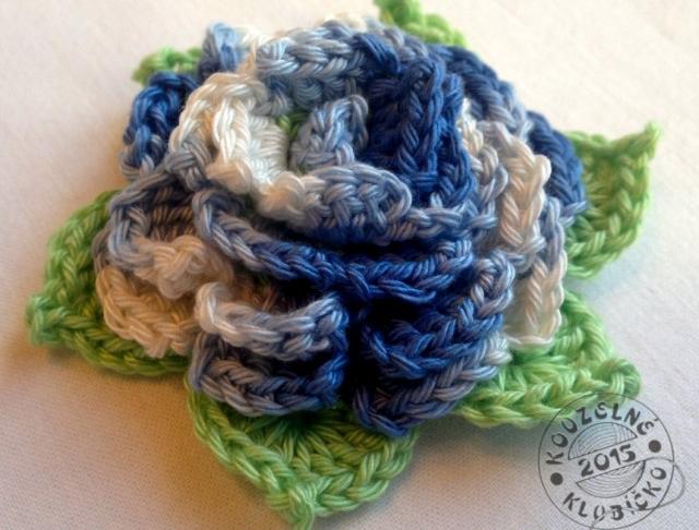 Cylindr na auto zdob. tm.modrá/bílá