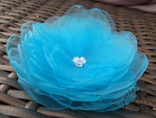 Cylindr na auto zdob. tm.modrá/bílá