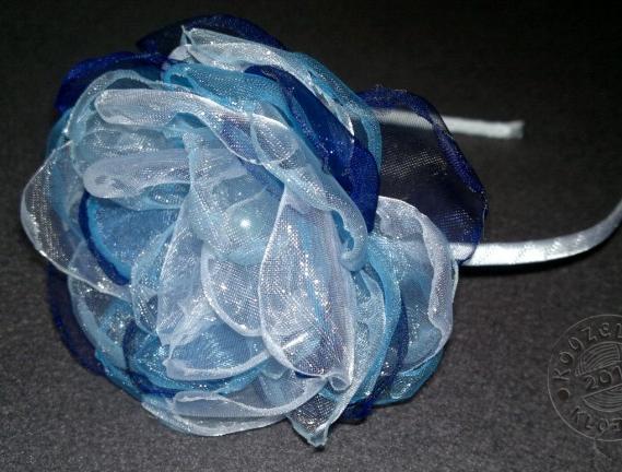 Cylindr na auto zdob. tm.modrá/bílá