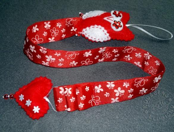 Cylindr na auto zdob. tm.modrá/bílá