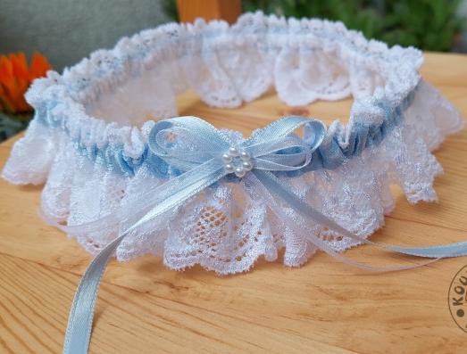 Cylindr na auto zdob. tm.modrá/bílá