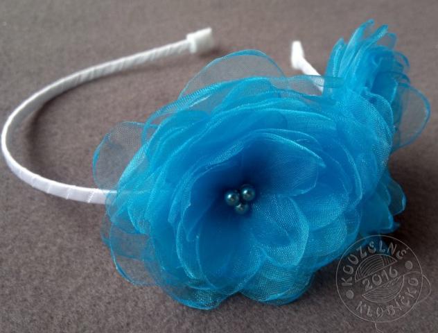 Cylindr na auto zdob. tm.modrá/bílá