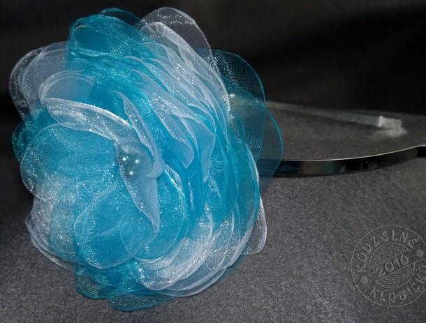 Cylindr na auto zdob. tm.modrá/bílá