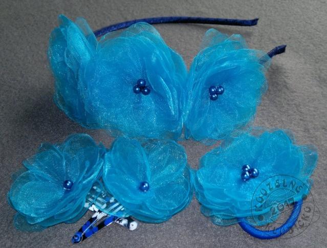 Cylindr na auto zdob. tm.modrá/bílá