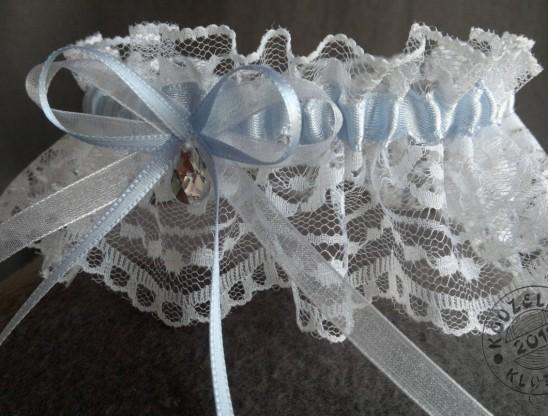 Cylindr na auto zdob. tm.modrá/bílá