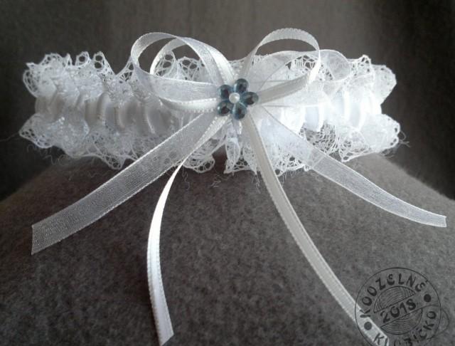 Cylindr na auto zdob. tm.modrá/bílá