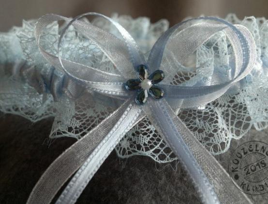 Cylindr na auto zdob. tm.modrá/bílá