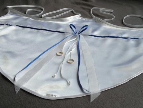 Cylindr na auto zdob. tm.modrá/bílá