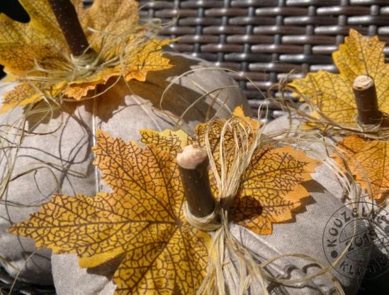Šitá dýně BÉŽOVO ŠEDÝ MRAMOR velká dekorace podzim dýně halloween podzimní dekorace halloweenská dekorace dýnička šitá dýně 