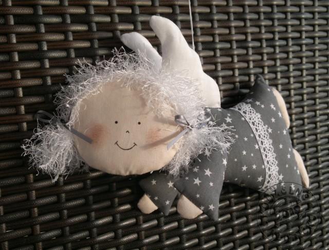 Cylindr na auto zdob. tm.modrá/bílá