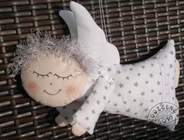 Cylindr na auto zdob. tm.modrá/bílá