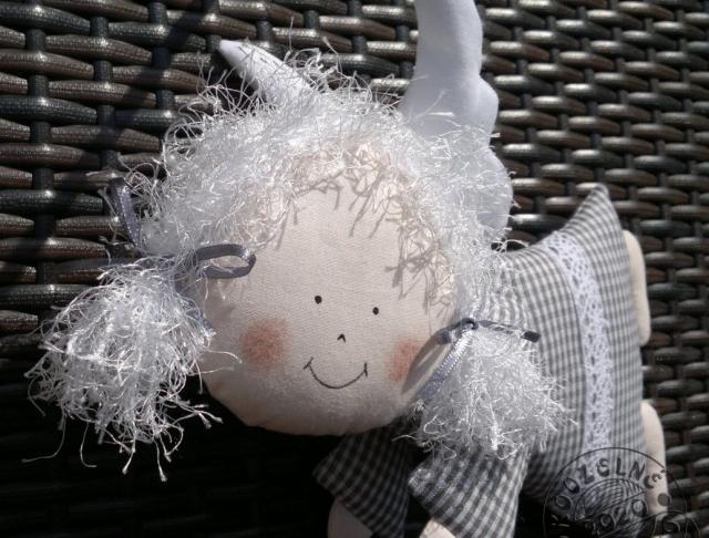 Cylindr na auto zdob. tm.modrá/bílá