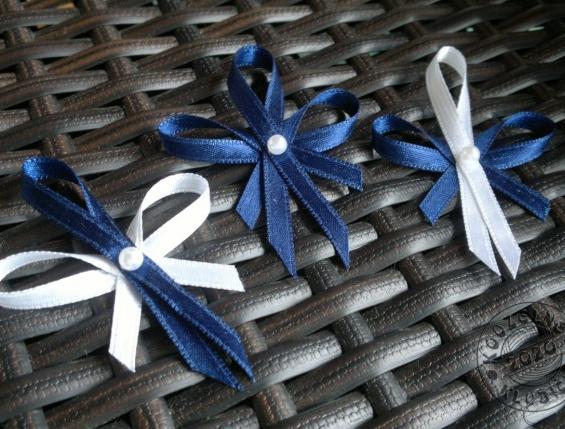 Cylindr na auto zdob. tm.modrá/bílá