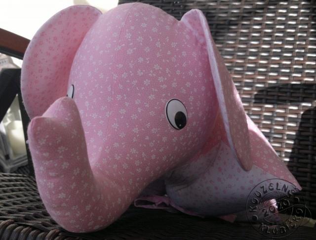 Cylindr na auto zdob. tm.modrá/bílá