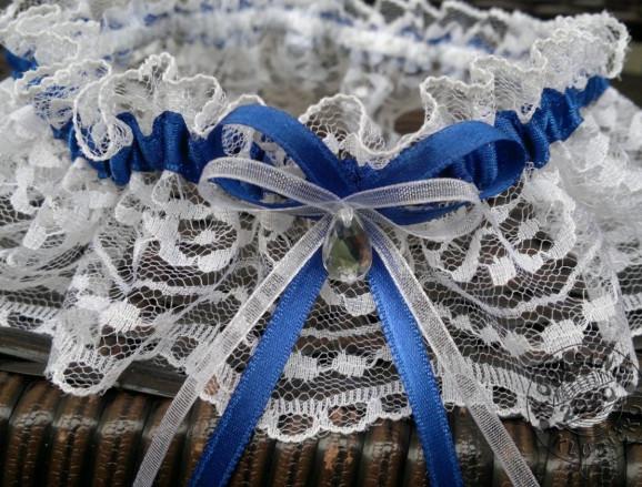 Cylindr na auto zdob. tm.modrá/bílá