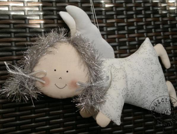 Cylindr na auto zdob. tm.modrá/bílá