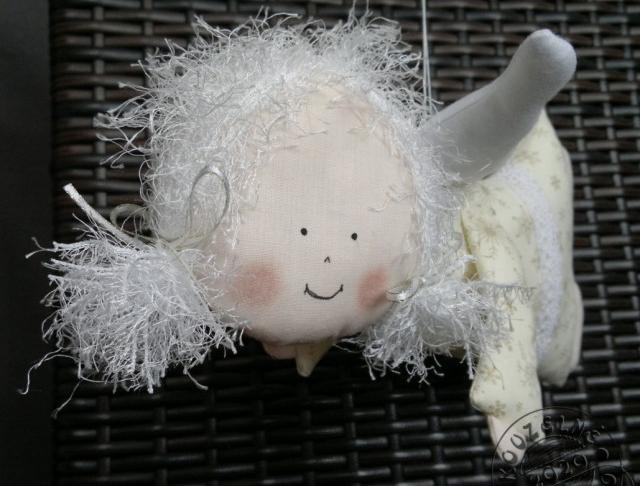 Cylindr na auto zdob. tm.modrá/bílá