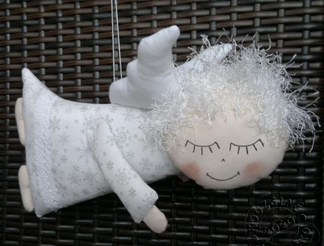 Cylindr na auto zdob. tm.modrá/bílá