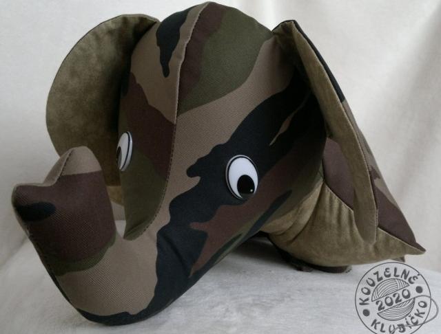 Cylindr na auto zdob. tm.modrá/bílá