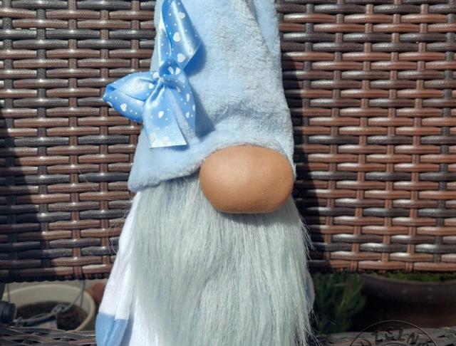 Cylindr na auto zdob. tm.modrá/bílá