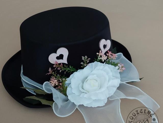 Cylindr na auto zdob. tm.modrá/bílá