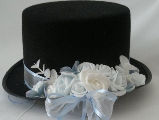 Cylindr na auto zdob. tm.modrá/bílá