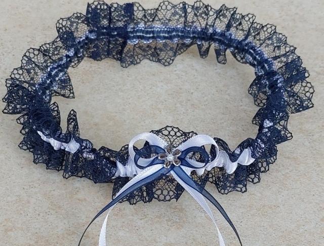 Cylindr na auto zdob. tm.modrá/bílá