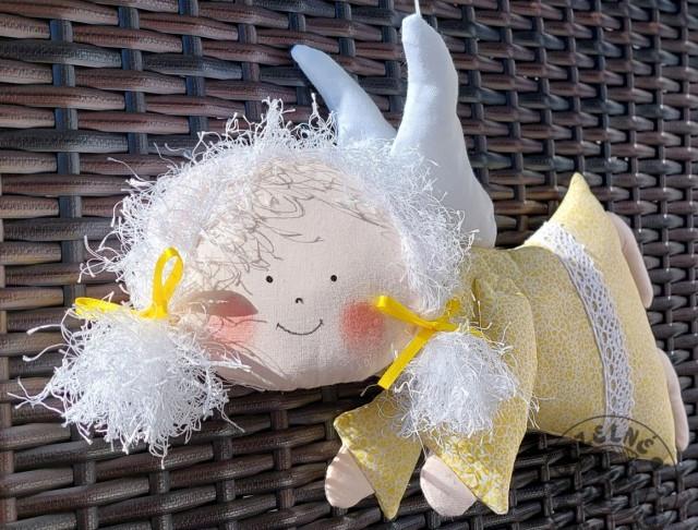 Cylindr na auto zdob. tm.modrá/bílá