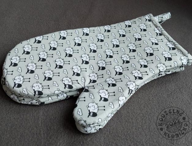 Cylindr na auto zdob. tm.modrá/bílá