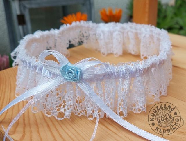 Cylindr na auto zdob. tm.modrá/bílá