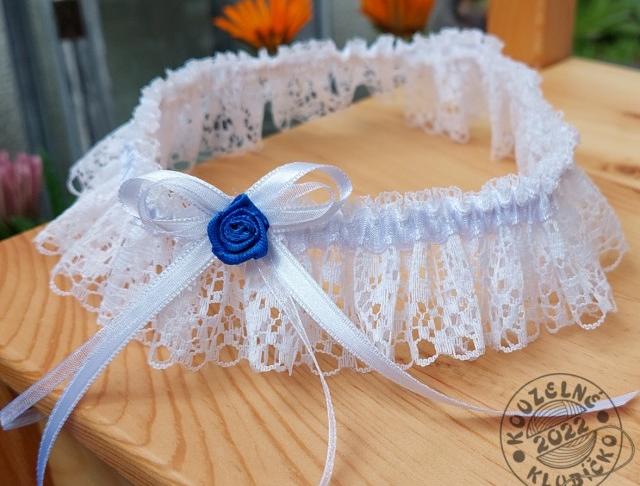 Cylindr na auto zdob. tm.modrá/bílá