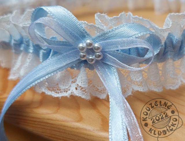 Cylindr na auto zdob. tm.modrá/bílá