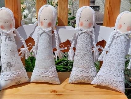 Cylindr na auto zdob. tm.modrá/bílá